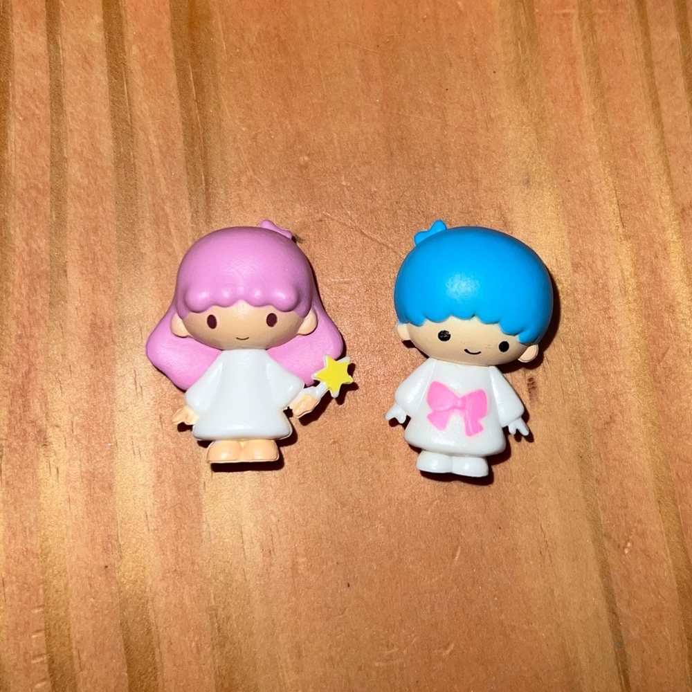New in bags Sanrio Little Twin Stars Figures Kiki and Lala